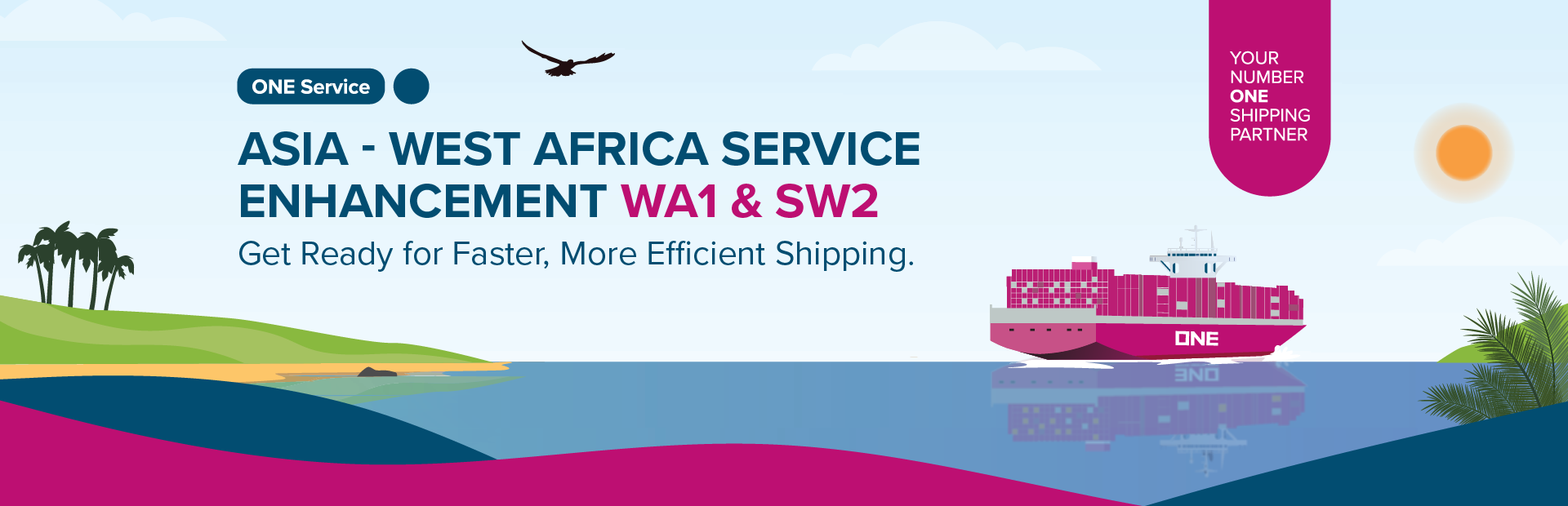 ASIA - WEST AFRICA SERVICE ENHANCEMENT WA1 & SW2